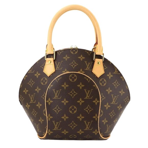 LOUIS VUITTON Monogram Ellipse PM Hand Bag Brown M51127 LV Purse 90282114 - Picture 1 of 11